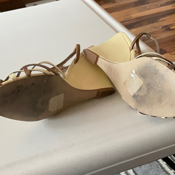 Lauren Ralph Lauren Patent Leather wedge sandals 7 - Picture 4 of 5